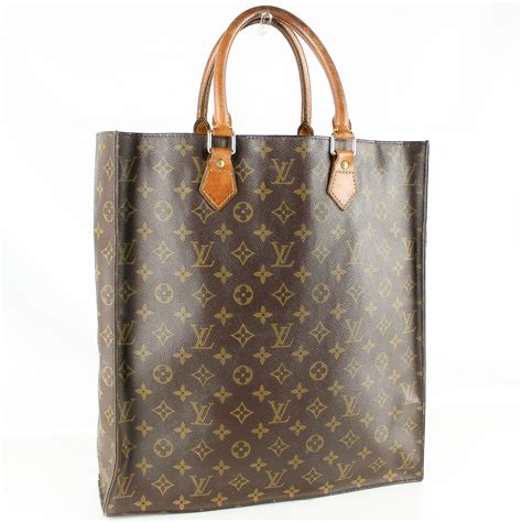 ebay louis vuitton monogram sac plat|LOUIS VUITTON Logo Sac Plat Hand Tote Bag Monogram .